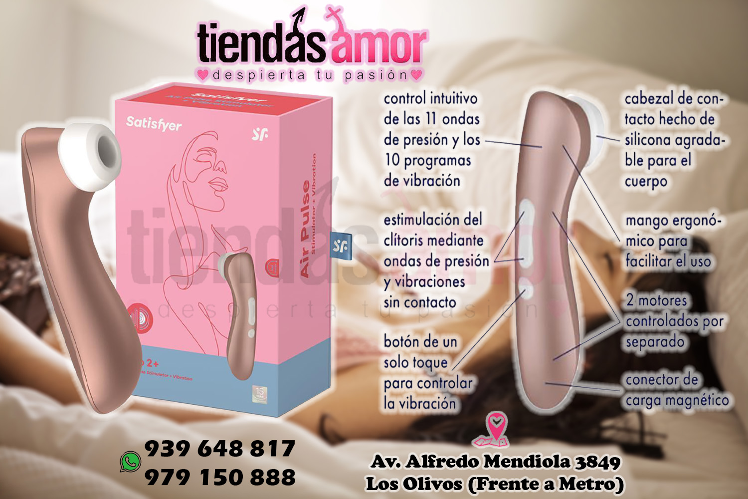 Satisfyer Pro 2 Succionador de Clítöris